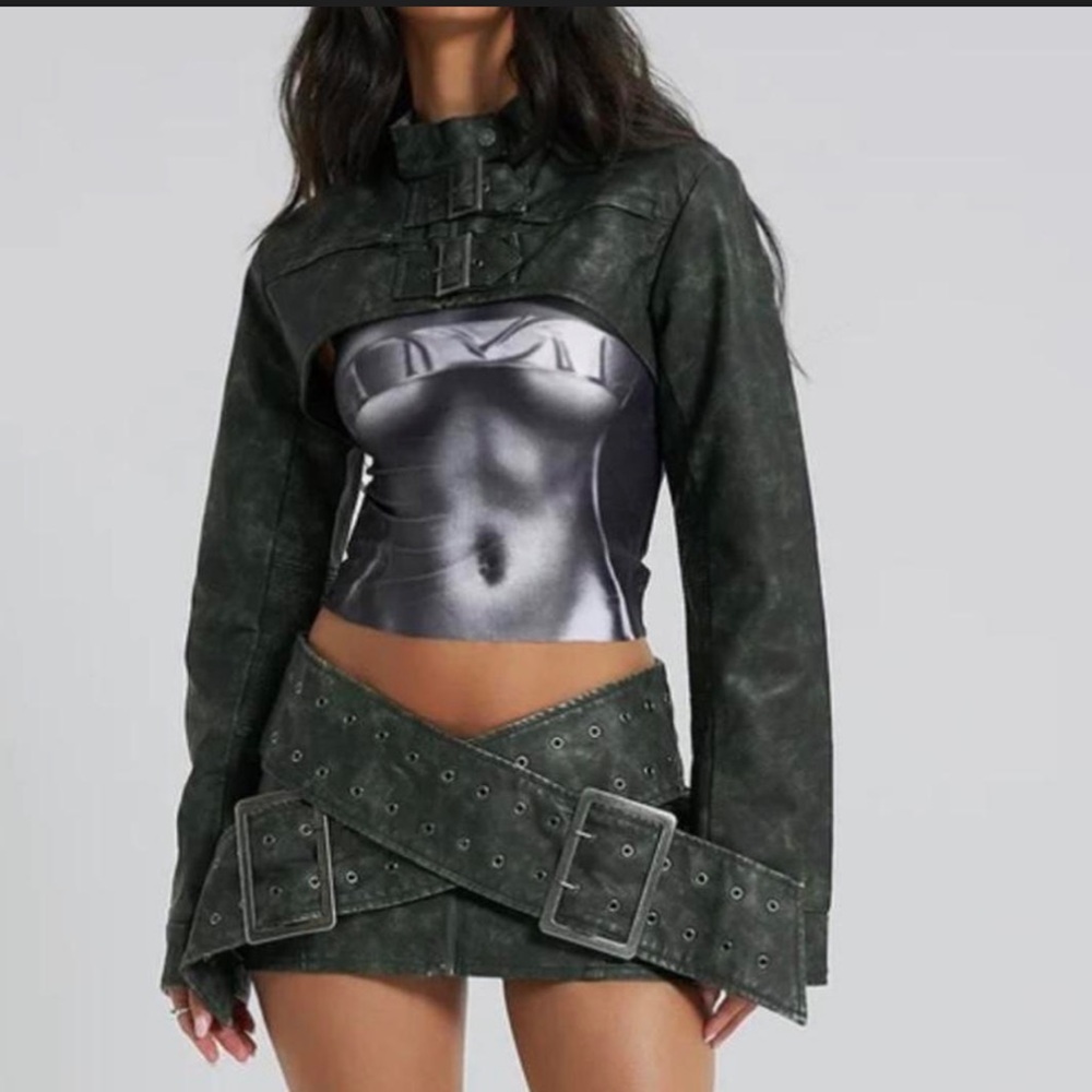 Jaded London Assassin faux leather jacket (inspired by)